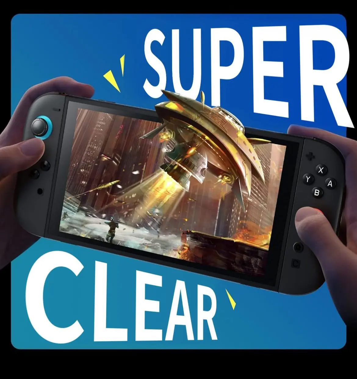 Kính Cường Lực Mipow Kingbull HD Premium Silk Cho Nintendo Switch 2 Cảm Ứng Siêu Nhạy Bảo Vệ Khỏi Trầy Xước Cho Máy Game Hàng Chính Hãng