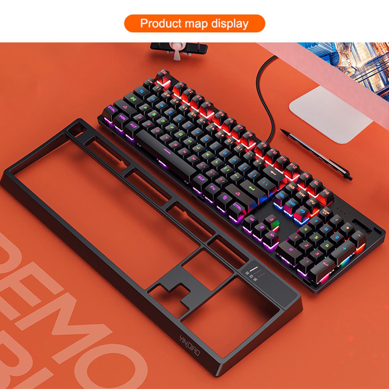 Wired Detachable Panel for Gaming Computer Desktop