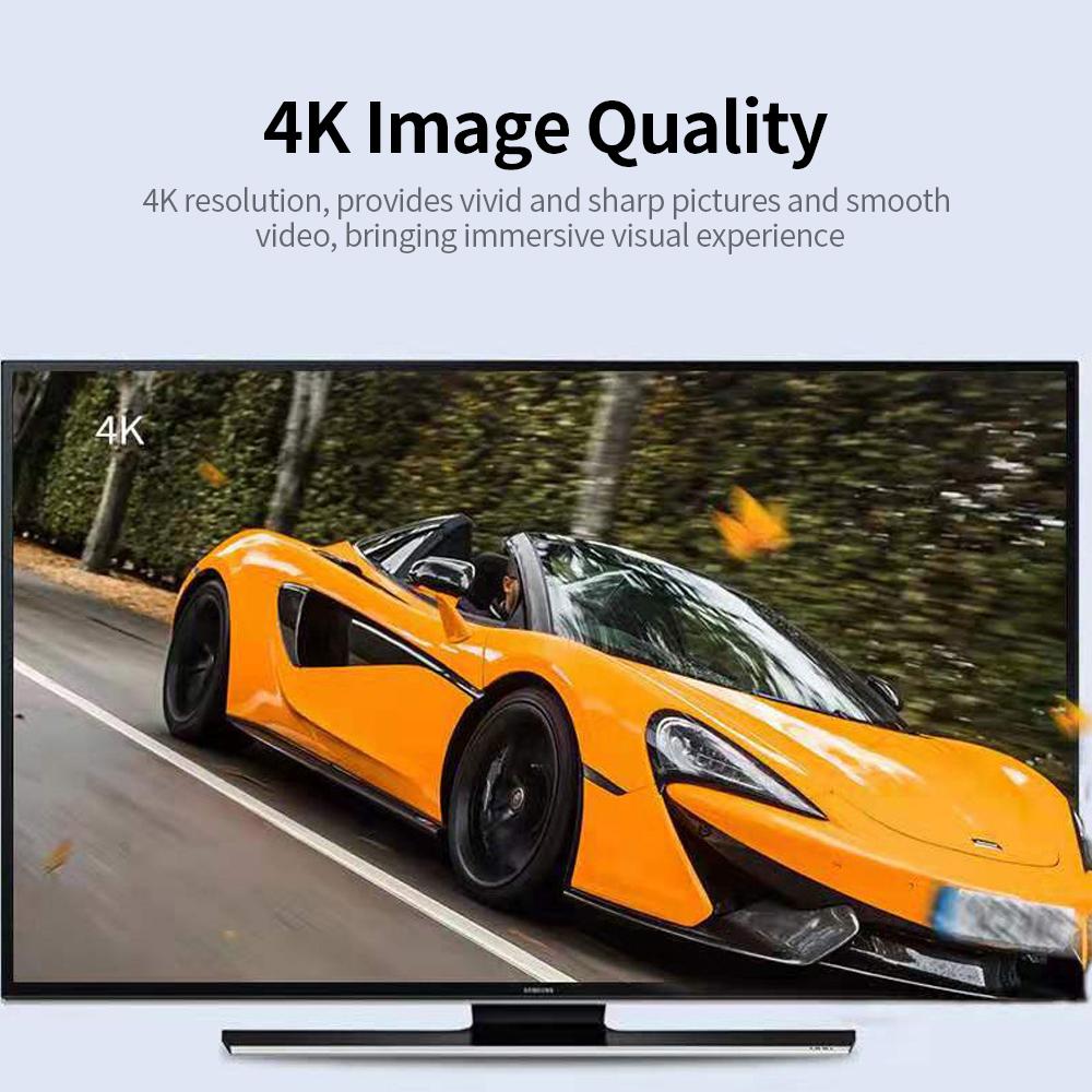Bộ thu hiển thị không dây 4K X6W Plus 2,4 GHz & 5 GHz  tần số kép với ăng ten ngoài Âm thanh HD VGA