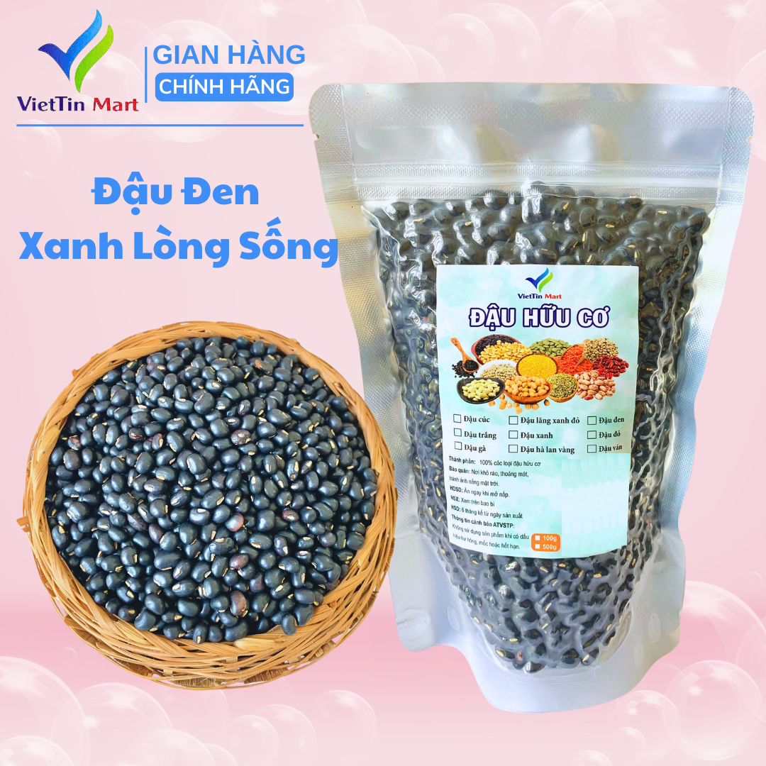 Đậu Đen Xanh Lòng 500g VIETTIN MART