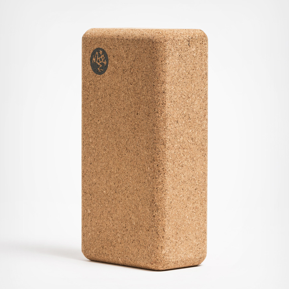 Gạch tập yoga Manduka gỗ bần Lean Cork Yoga Block Cao Cấp