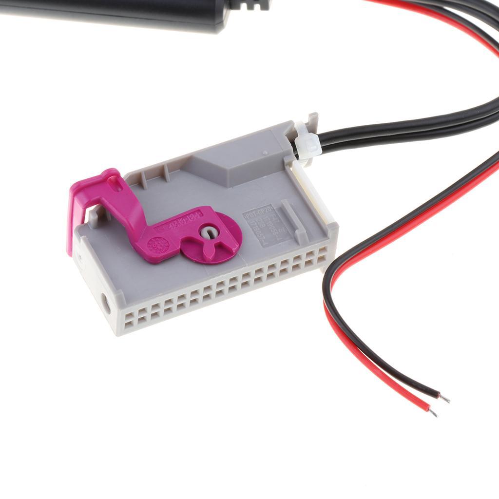 Bluetooth Adapter Aux Cable Charge for Audi RNS-E 32-Pin A3 A4 A6 A8 TT R8