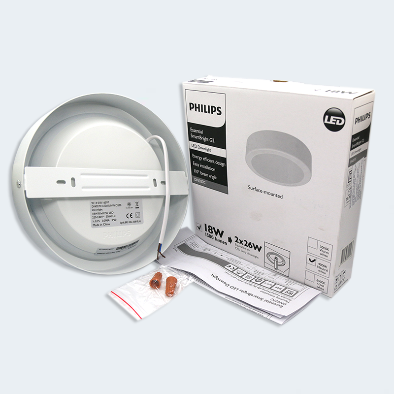 Đèn LED tròn Lắp Nổi Philips DN027C 