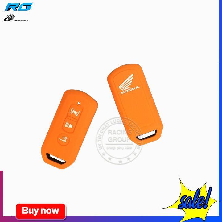 Bọc Khóa Cao Su Smartkey 3 Nút Cho Xe Sh, Sh Mode ( Màu Xanh Dương ) Logo Ngẫu nhiên