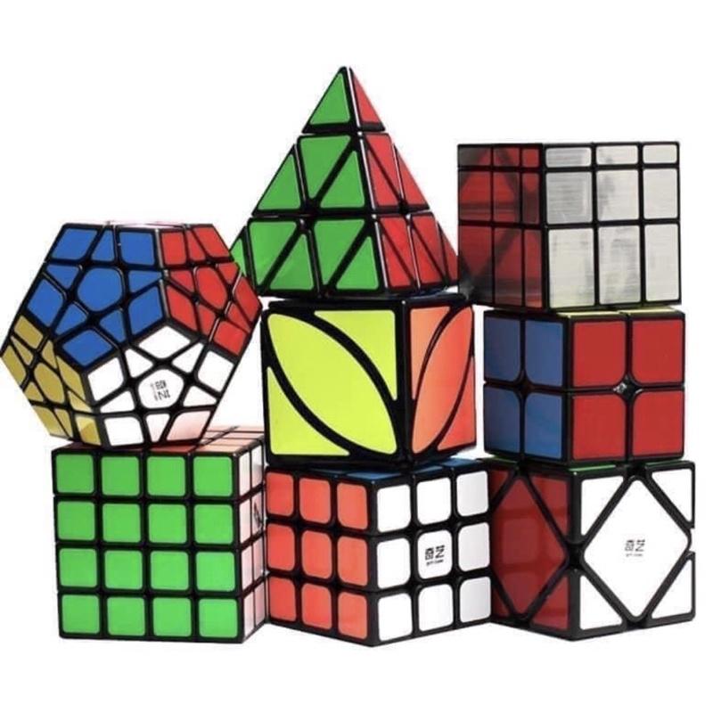 Rubik 2x2; 3x3; 4x4; 5x5; tam giác; 12 mặt