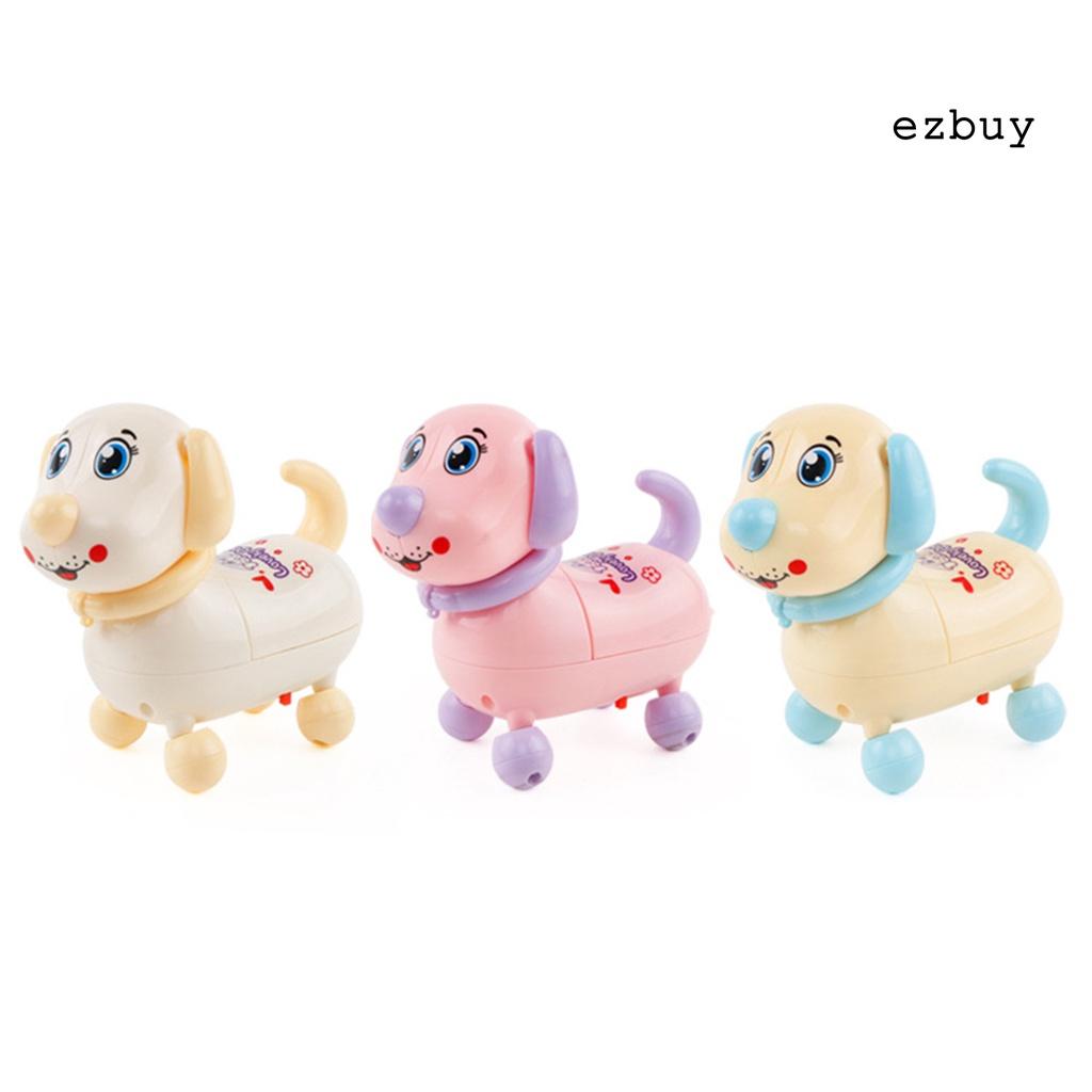 EY-Flashing Rotating Electric Cute Cartoon Dog Toy with Sound Light Children Gift