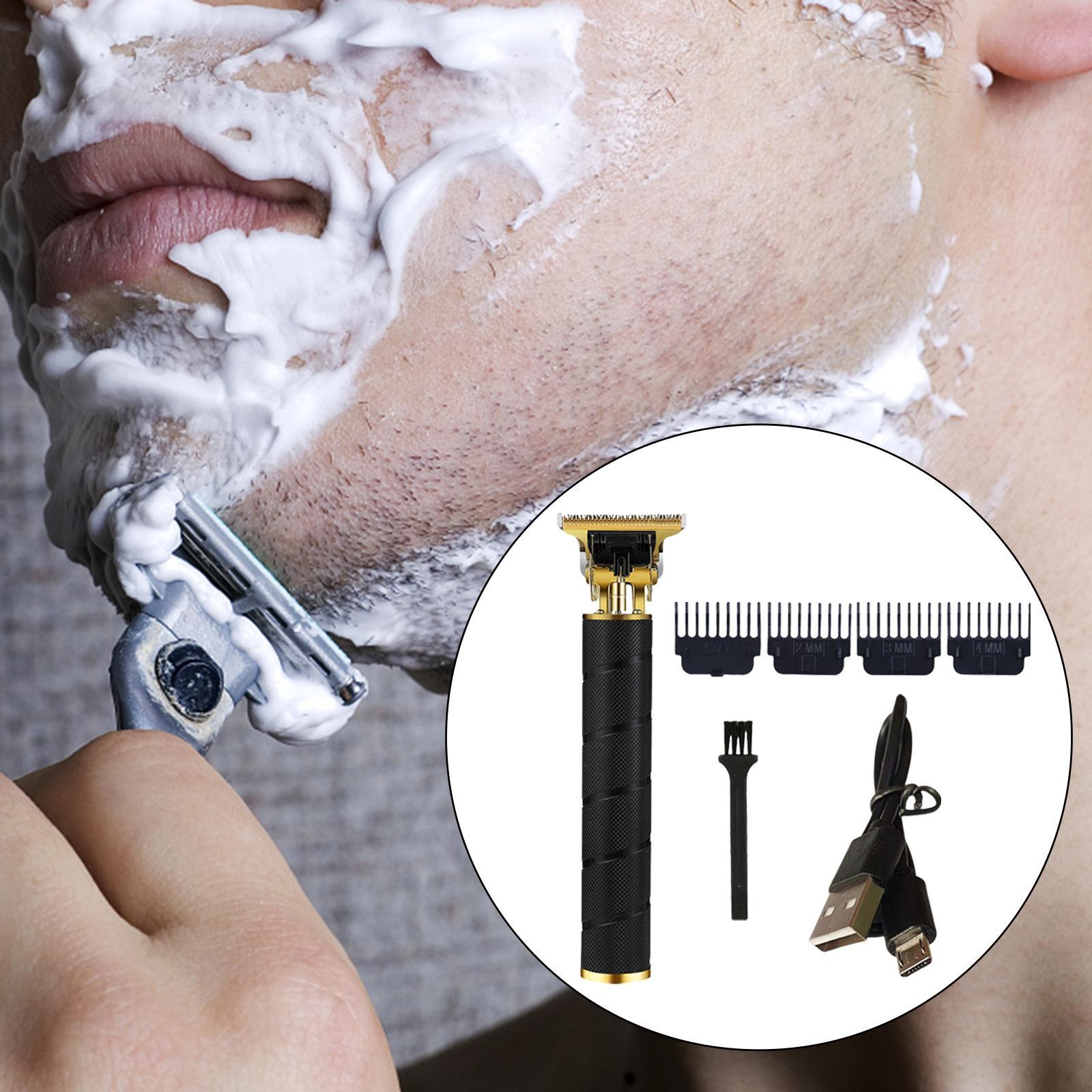 Hair Clippers for Men T-Blade Electric Beard Trimmer Liners Edgers Outliner Barbers