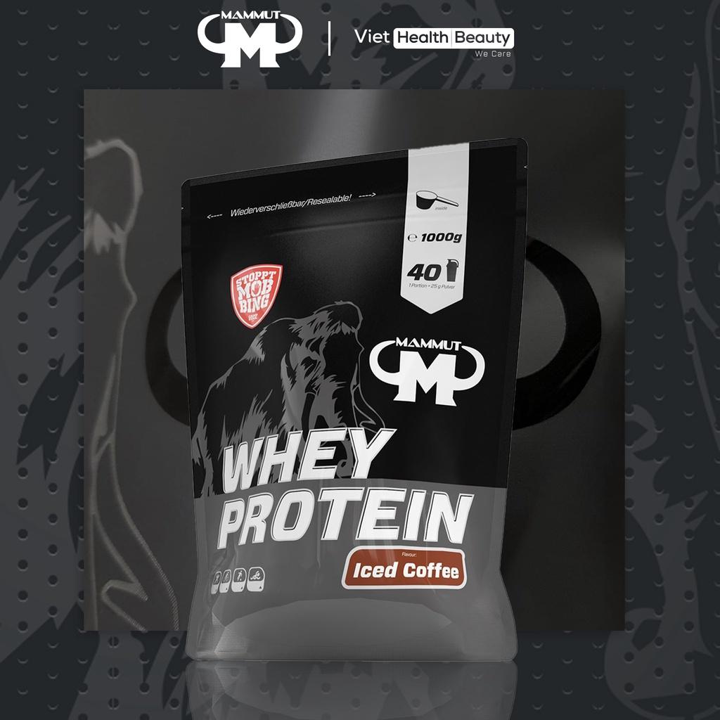 Whey Protein Mammut Nutrition TĂNG CƠ 40 LẦN DÙNG - 1Kg