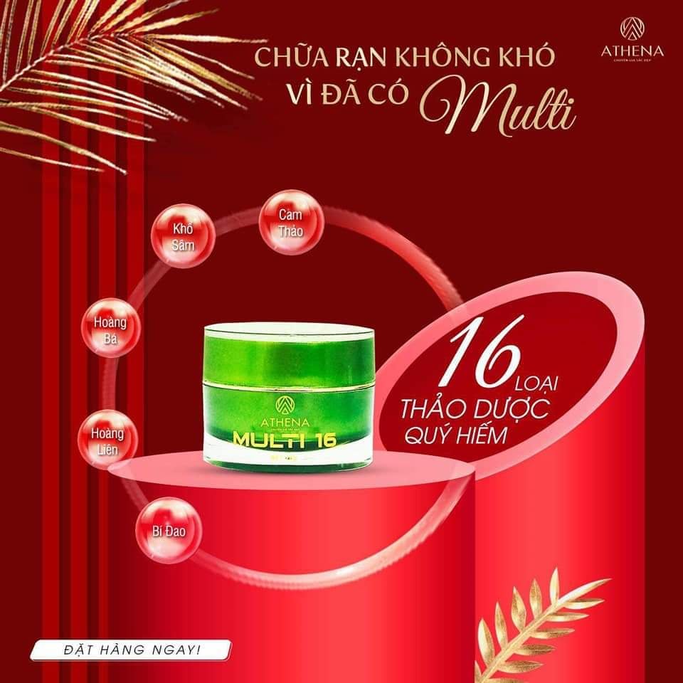 kem multi 16 mẫu mới (loại nhỏ 20g)