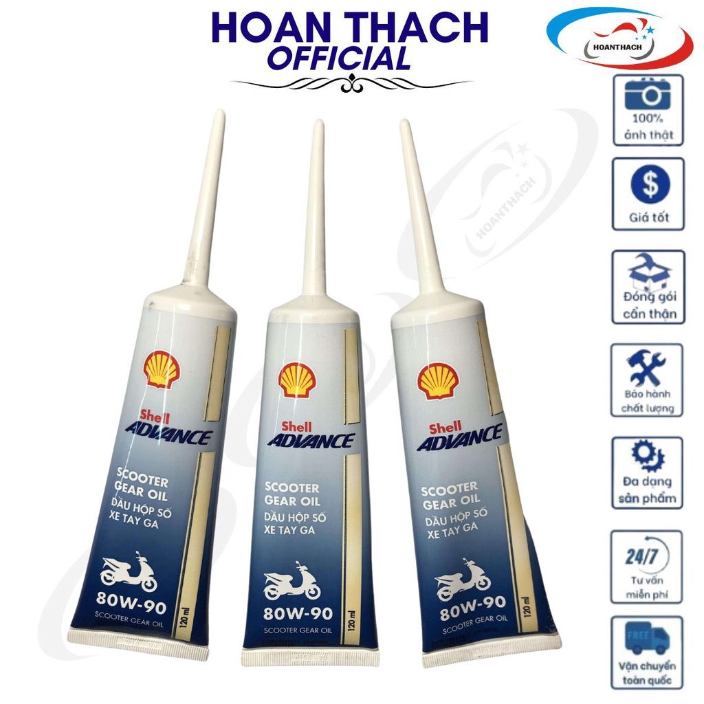 Nhớt Láp ( Hộp Số) Xe Tay Ga Advance Scooter Gear Oil 80W90 120Ml HOANTHACH SP017535