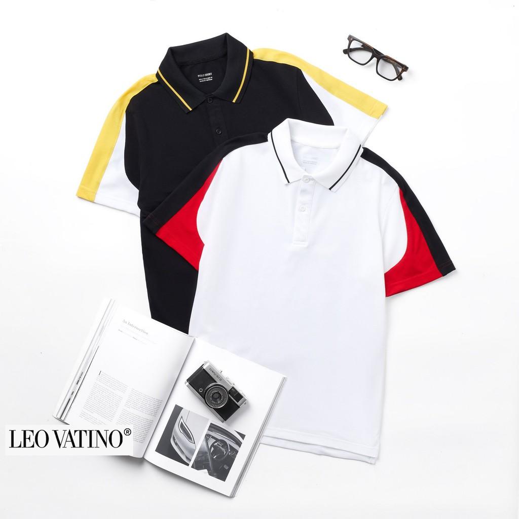 Áo thun polo nam POLOSHIRT chất CVC cotton cá sấu co giãn cổ bẻ tay ngắn lỡ PLS04 - Leo Vatino