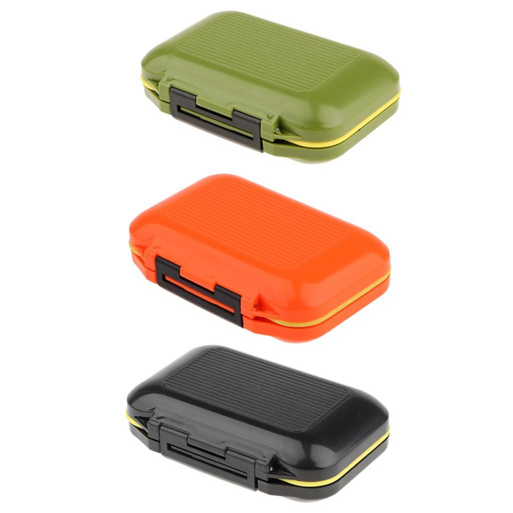 Premium Waterproof Plastic Fishing Lures Baits Hooks Tackle Storage Organizer Box - A Type / Small