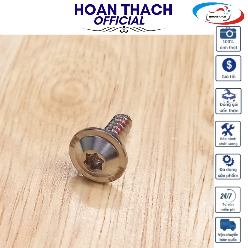 Ốc 5L18 Xoắn Trắng Dùng cho nhiều dòng xe máy SP016469