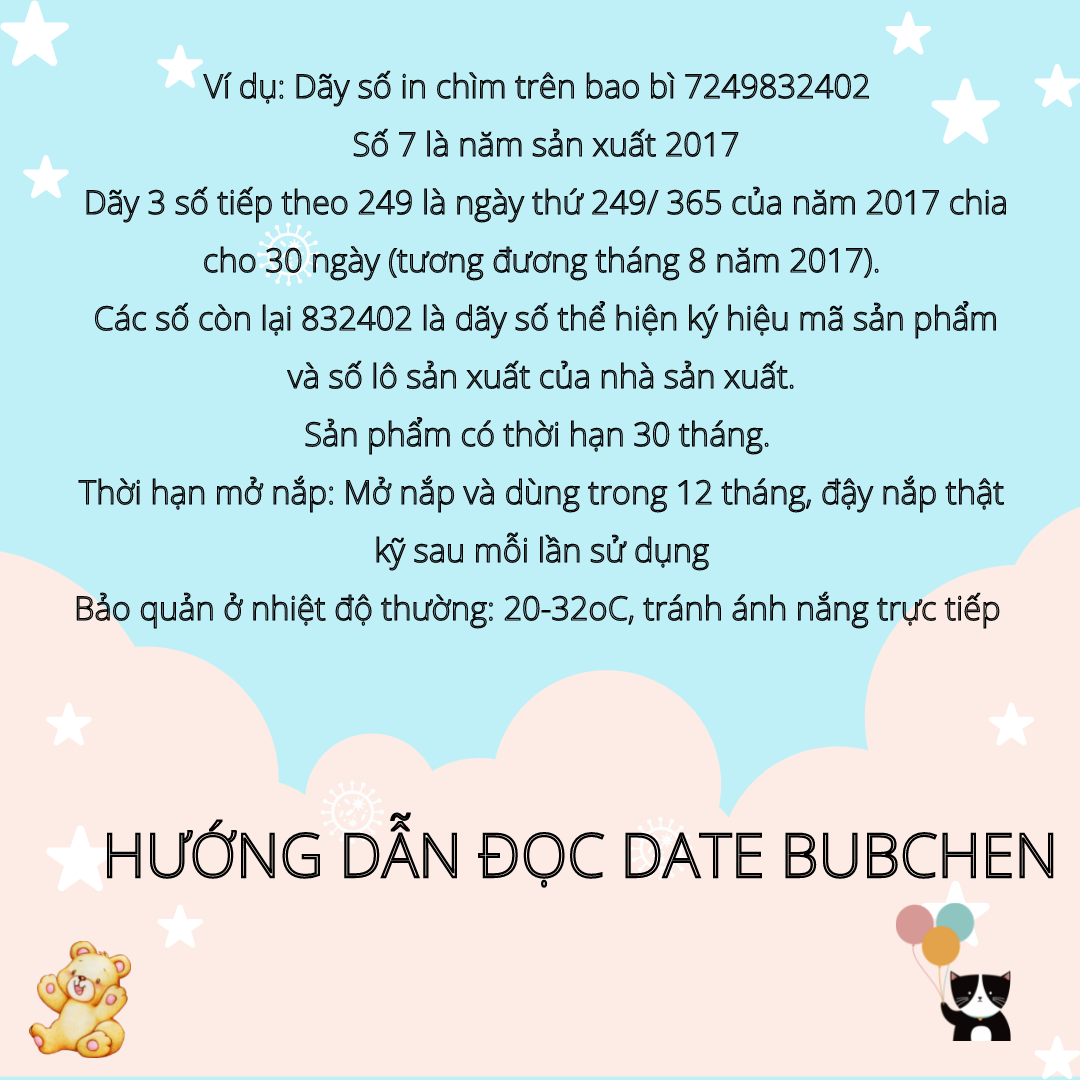 Kem dưỡng da cho bé kem chống nẻ Bubchen 20ml hương dâu hàng Đức