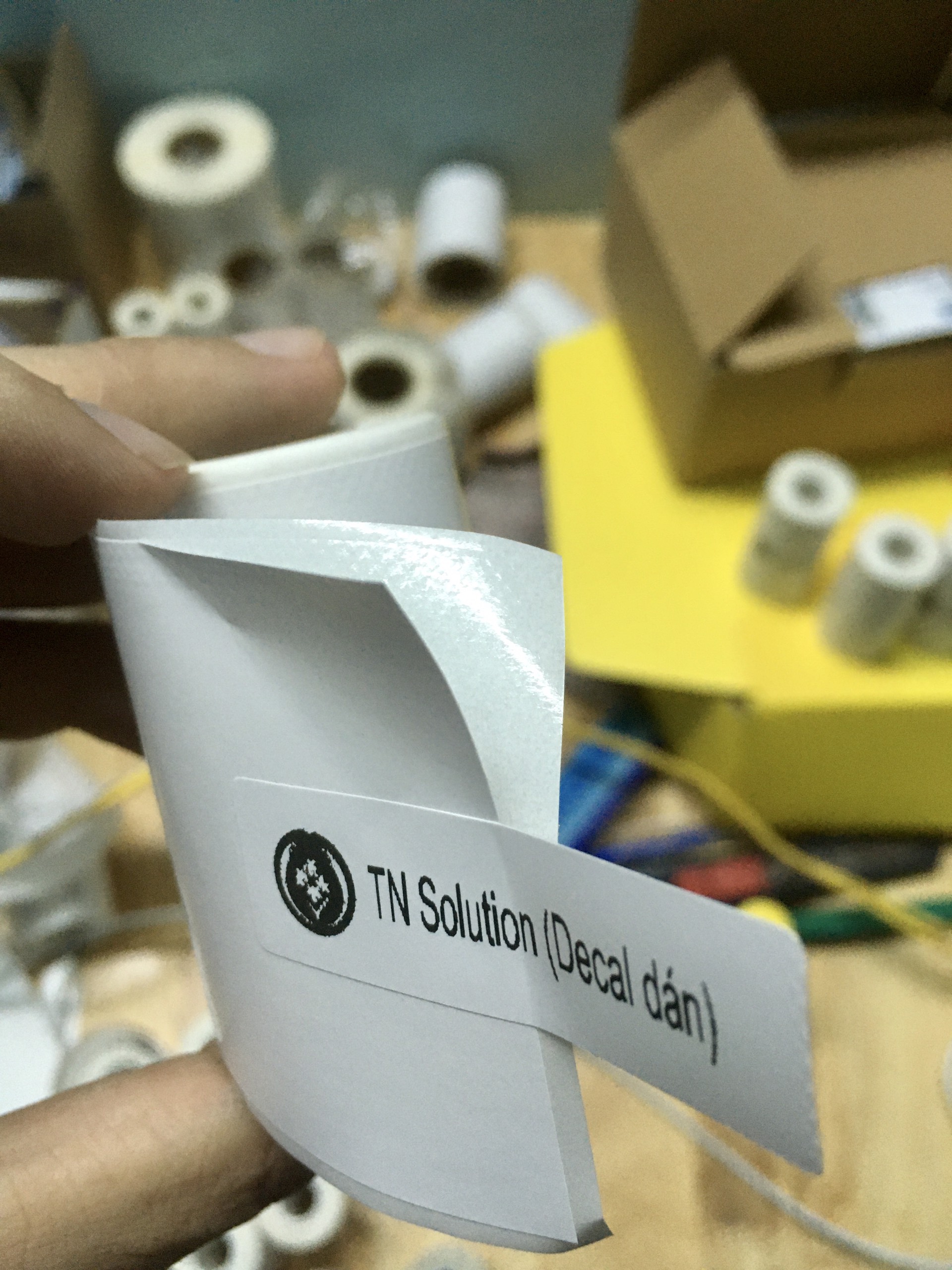 Giấy in nhiệt , decal dán tự dính dành cho dòng máy in Mini Printer con mèo, Peripage, Paperang, Aibecy MP, MTP-II, PT210...
