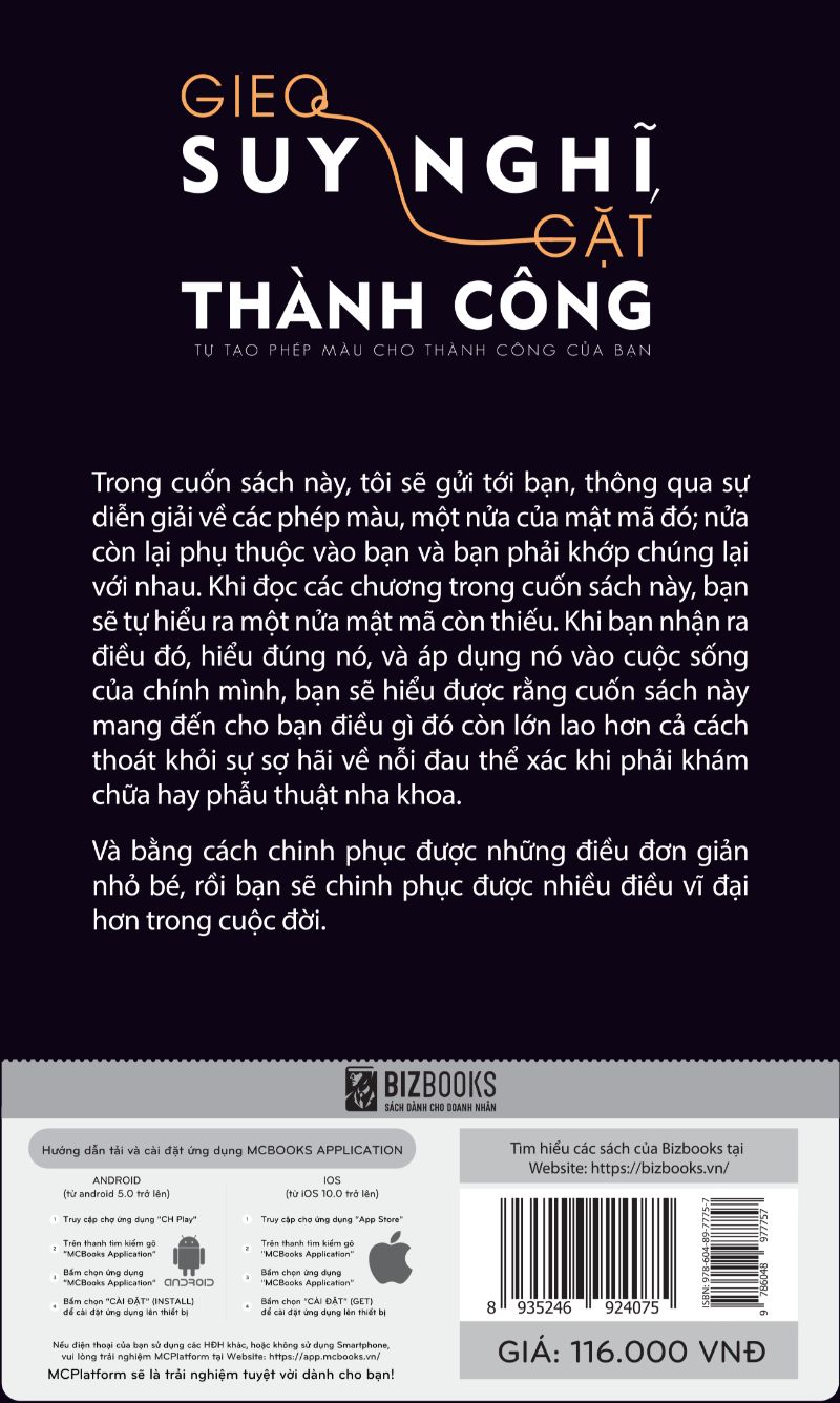 Gieo Suy Nghĩ Gặt Thành Công - Tự Tạo Phép màu Cho Thành Công Của Bạn (Tặng Kèm Cây Viết Happy)