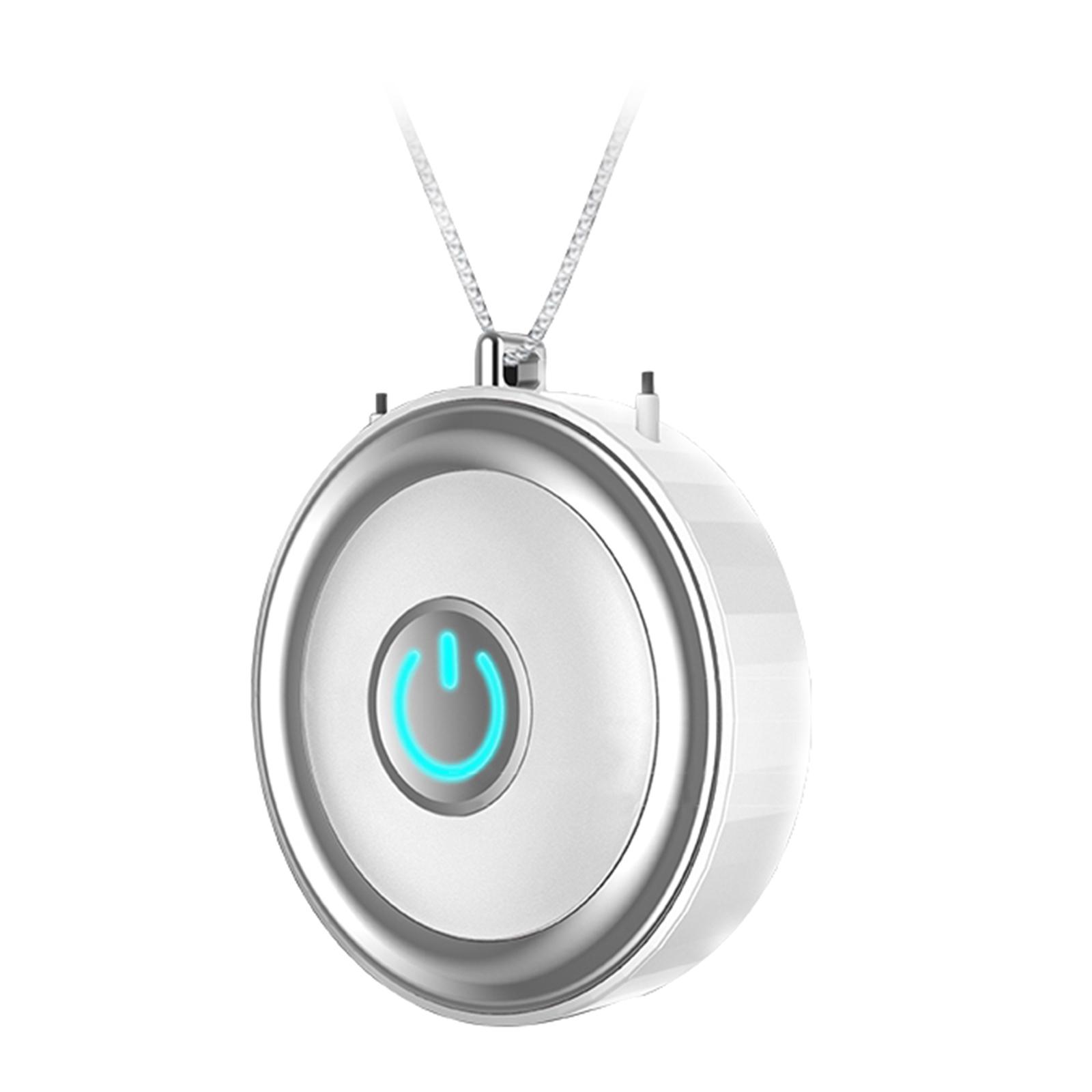 Portable Wearable Air Purifier Personal Mini Air Necklace Air Freshener Low Noize USB Rechargable