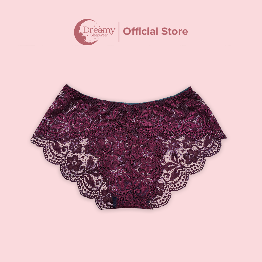 Quần Lót Ren Hoa Hồng Sexy Quyến Rũ Gợi Cảm Dreamy - QR01
