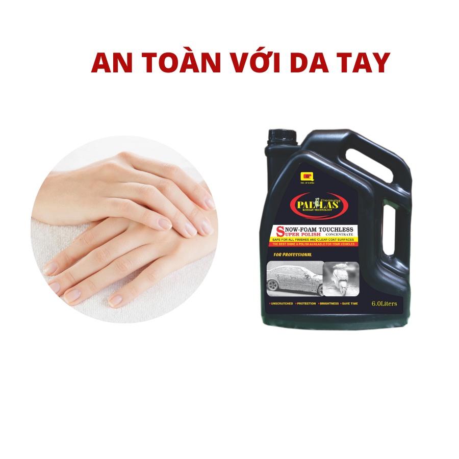 Nước Rửa Xe Bọt Tuyết Không Chạm Pallas 1.5 lít - Pallas shop