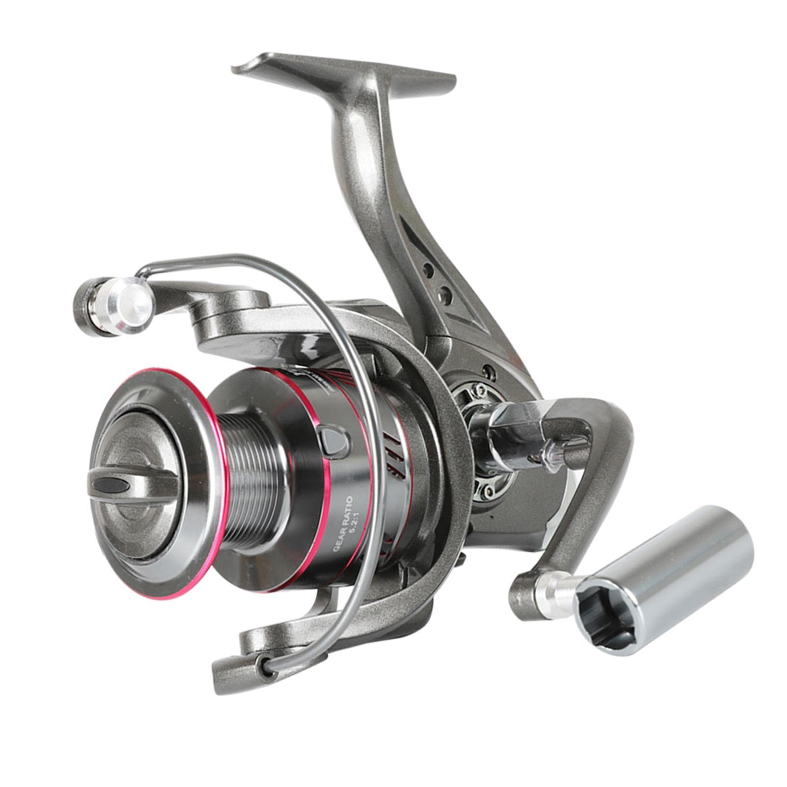 Fishing Reel, High Speed Powerful Sturdy 5.2:1 Gear Ratio Reels for Salmon Sea Saltwater