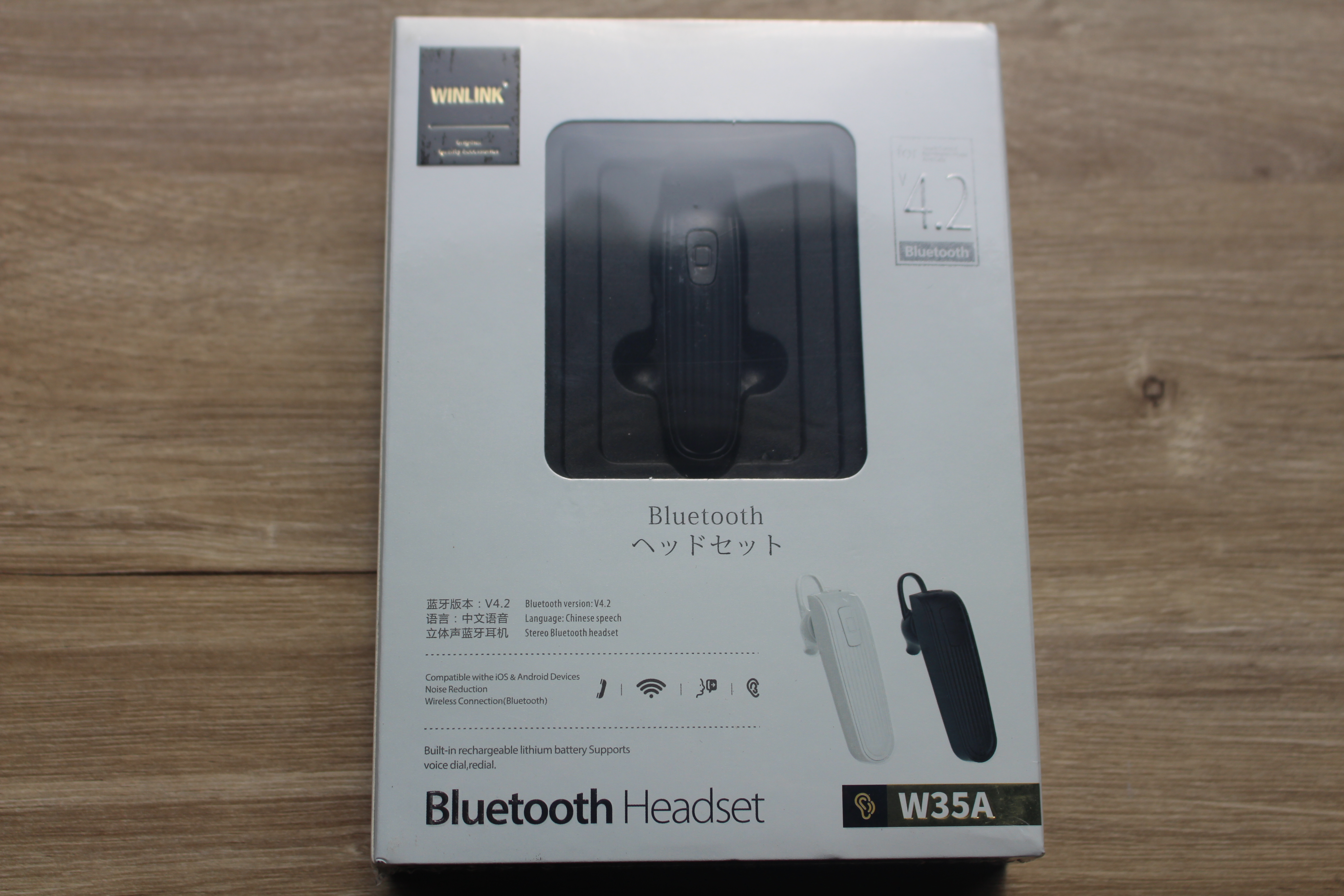 TAI NGHE BLUETOOTH WINLINK W35 - Hàng chính hãng