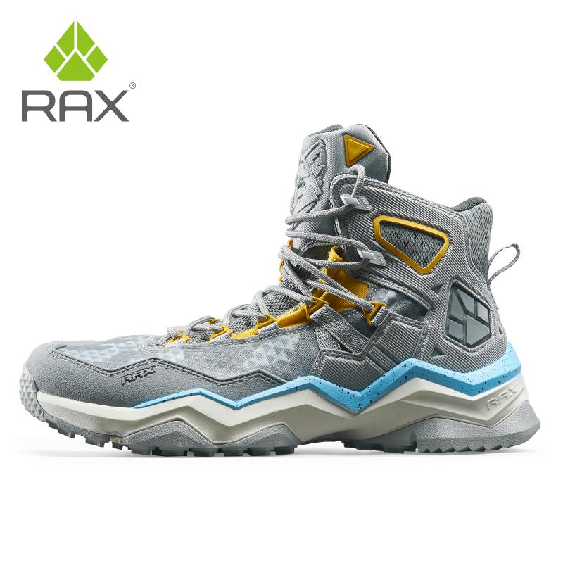 RAX Đi Bộ Đường Dài Giày Nam Thể Thao Ngoài Trời Giày Sneaker Nam Giày Đi Bộ Nhẹ Thoáng Khí Giày Thể Thao Đa Địa Hình Color: brown Shoe Size: 46