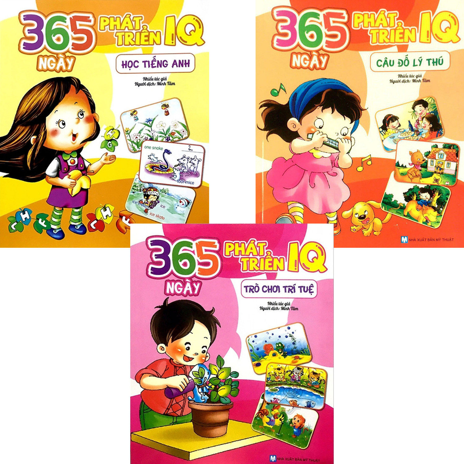 Combo 3 Cuốn 365 Ngày Phát Triển IQ