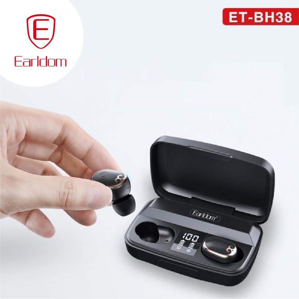 Tai nghe Bluetooth Earldom ET- BH38 nhỏ gọn, chống nước nhẹ True Wireless - Hàng chính hãng