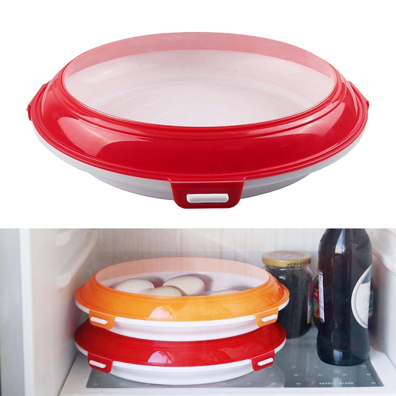 Food Preservation  Tray Food Tray Stackable Reusable Red Update