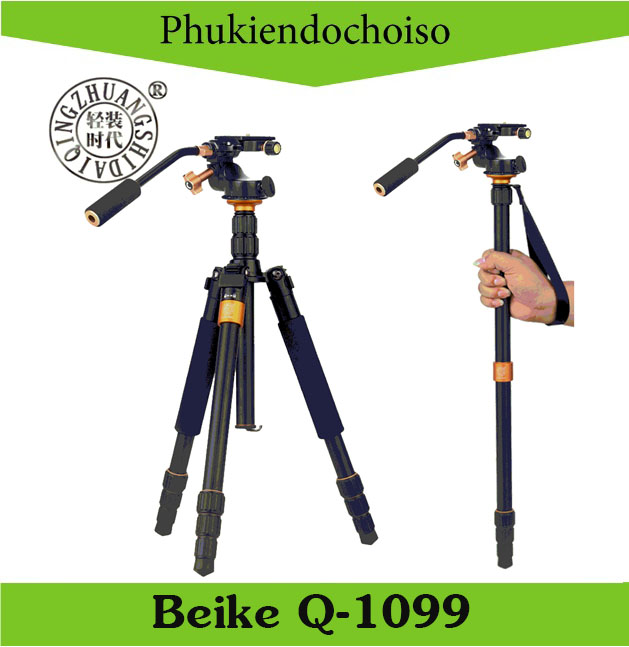 Chân máy ảnh Beike Q1099 Video, Hàng chính hãng