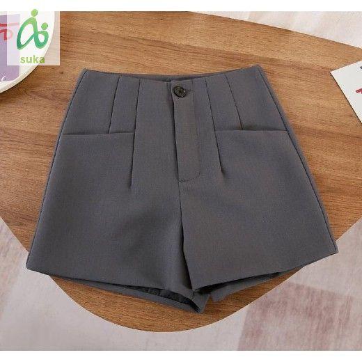 Quần Short nữ lưng cao ống rộng SK04