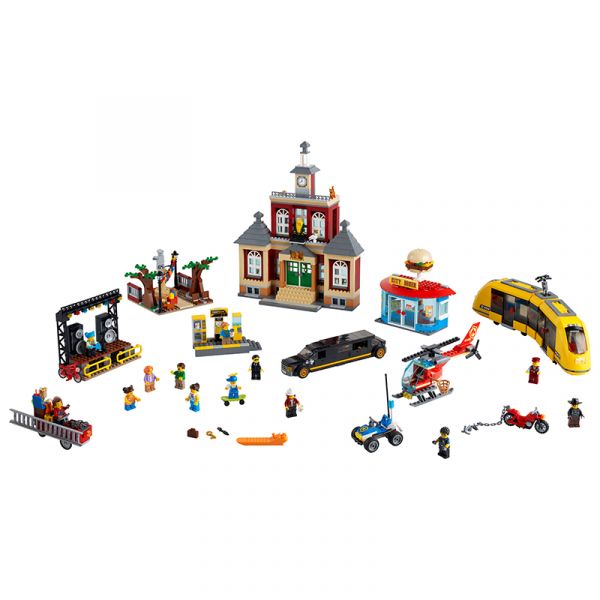 BỘ LẮP RÁP LEGO CITY 60271 QUẢNG TRƯỜNG THÀNH PHỐ