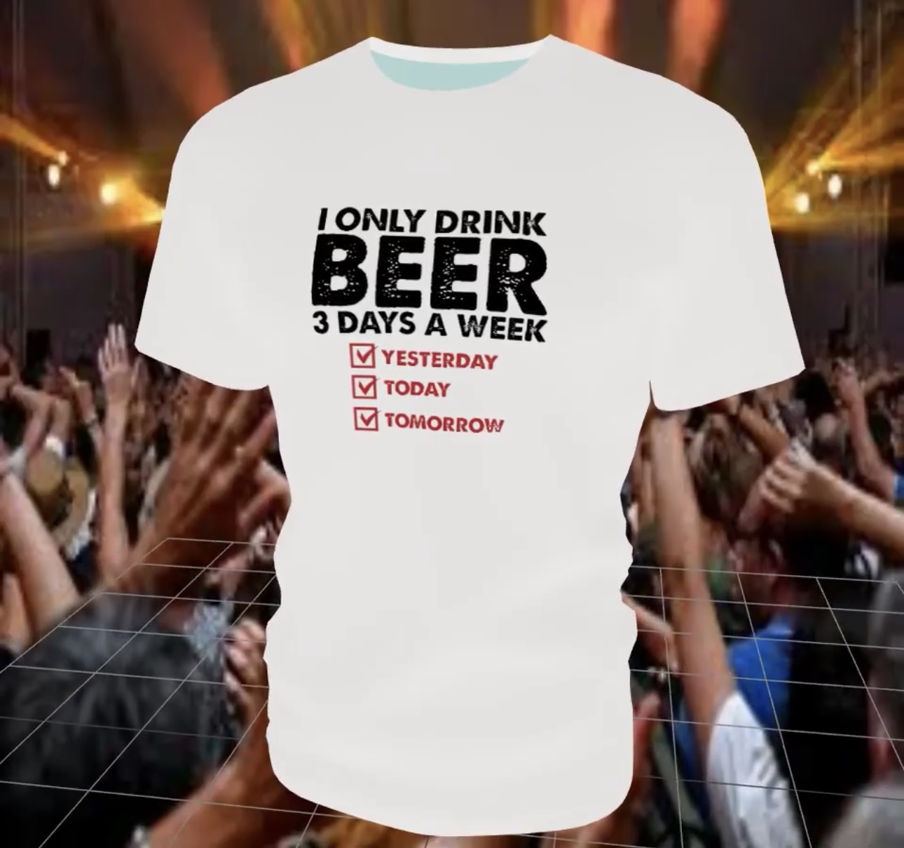 ÁO THUN ONLY BEER NAM NỮ SK-ALI