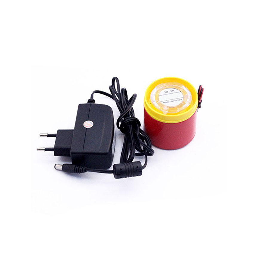 Combo Còi Hú 12VDC và Nguồn Adapter 12V-1A