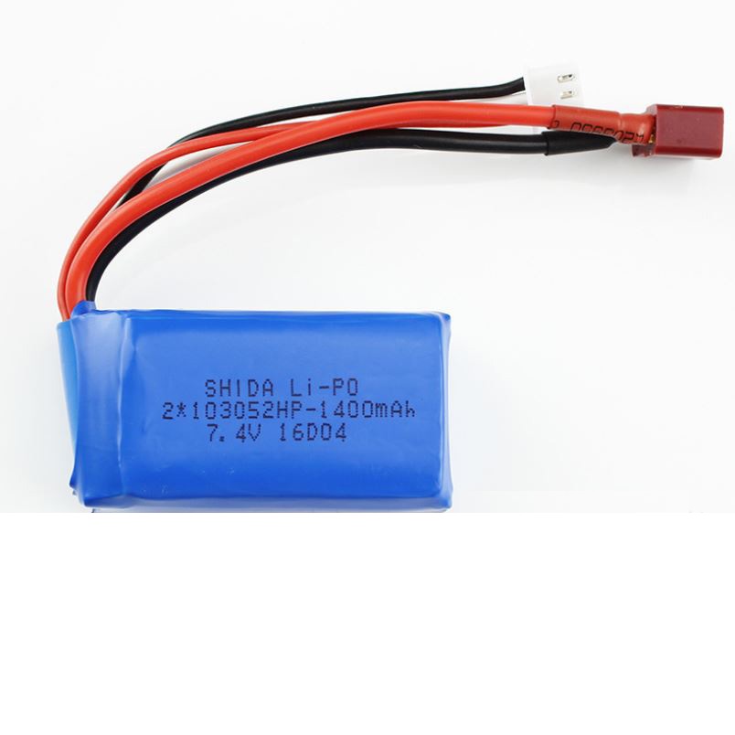 Pin sạc 2s 7.4V dung lượng 1400mah cho wltoy A959B A969B A979B