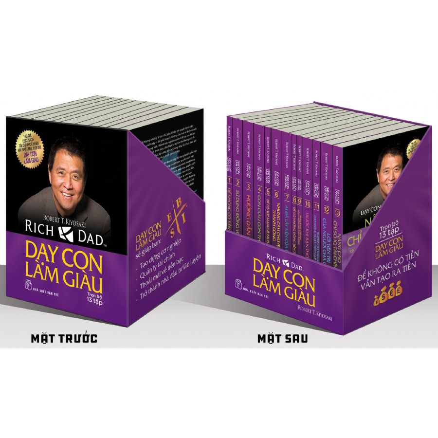 Boxset Dạy Con Làm Giàu (Trọn Bộ 13 Tập) (Tái Bản 2022)