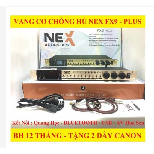 Vang hát karaoke FX9-PLUS . Vang karaoke Có Quang Học OPTICAL,BLUETOOTH,USB,AV. Tặng 2 Dây CANON