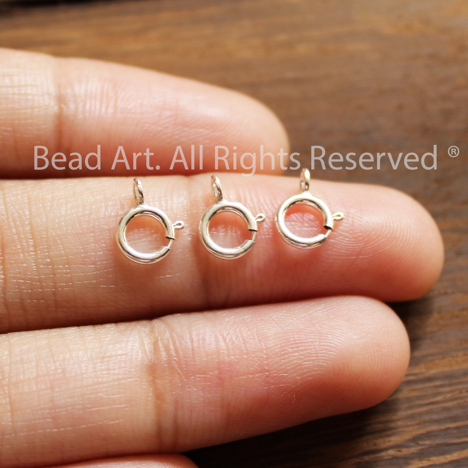 Charm Khoá Bạc 925, Phối Vòng Tay Phong Thuỷ, Trang Sức, Chuỗi Hạt, Dây Chuyền, Lắc Tay - Bead Art