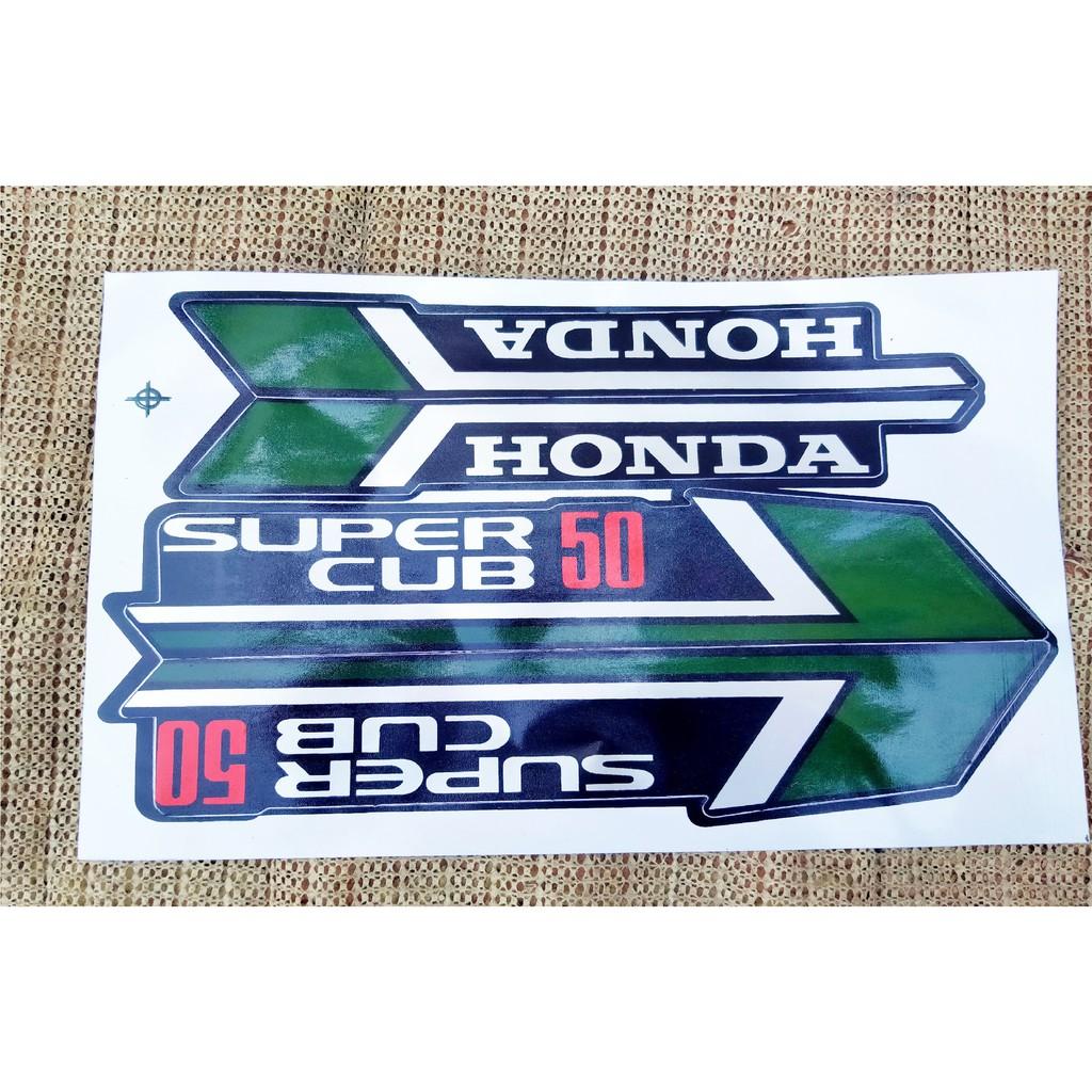 Tem cho xe cup 81 50cc va 70cc