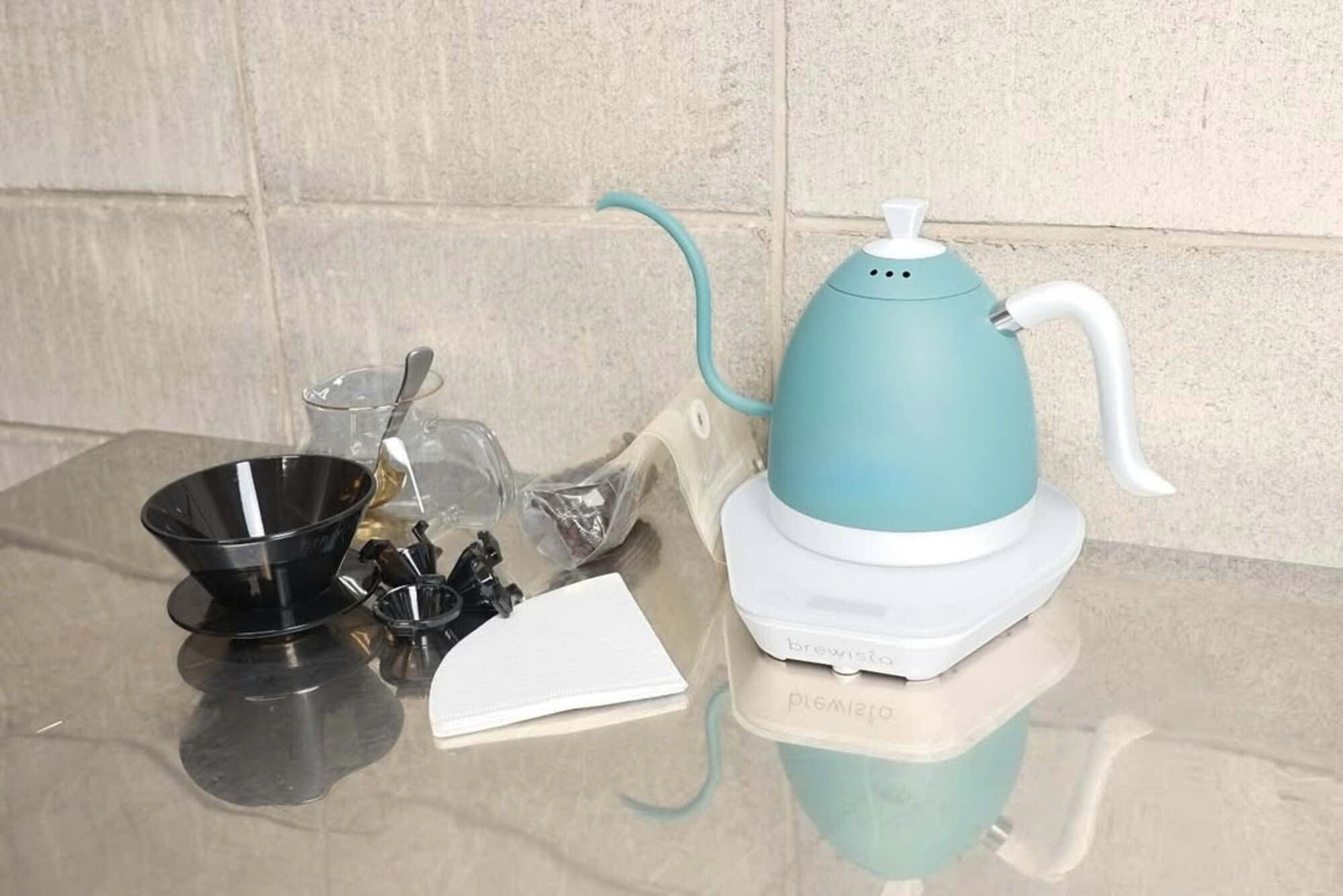 Hàng chính hãng ấm đun rót cà phê Brewista Artisan 600ml Gen 3 Pro 1500w  Aqua