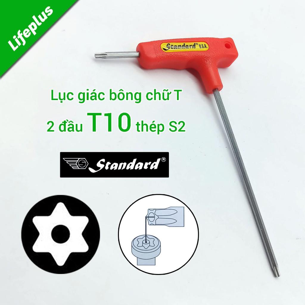 Lục giác bông chữ T 2 đầu thép S2 Standard