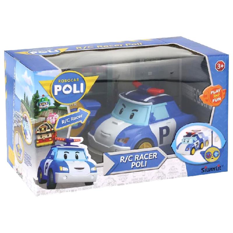 Đồ Chơi Mô Hình Xe Cảnh Sát Poli Điều Khiển Có Đèn Và Âm Thanh - Robocar Poli 83187