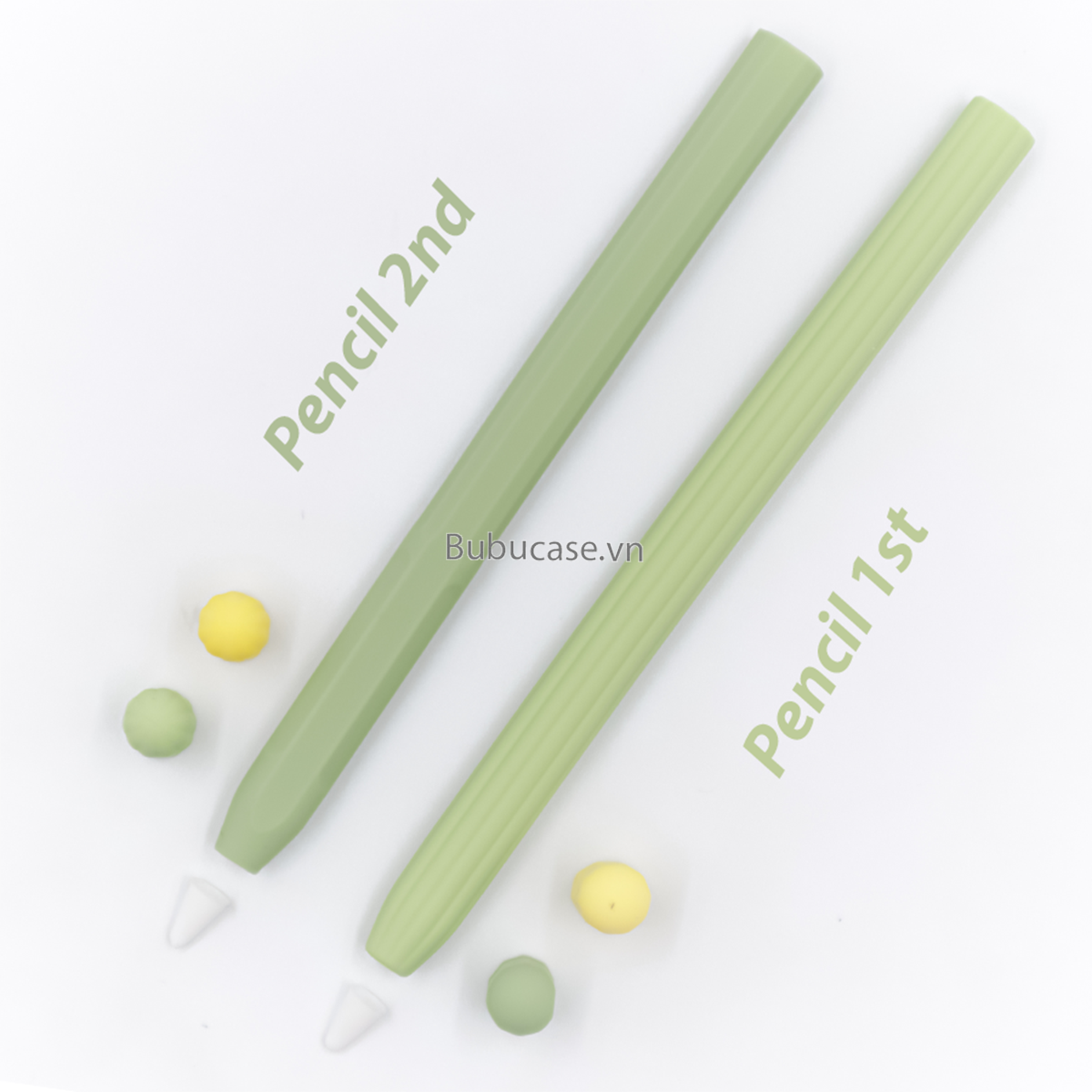 Ốp Silicon Bảo Vệ Dành Cho Apple Pencil 1 và Apple Pencil 2