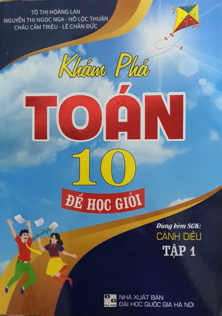 Sách - Com Bo Khám Phá Toán Lớp 10 Để Học Giỏi Tập 1 + Tập 2 ( Dùng Kèm SGK Cánh Diều)