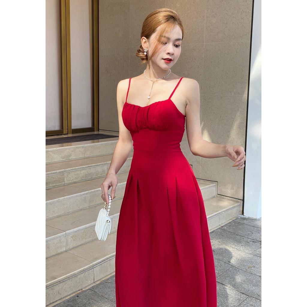 Hulley Dress | Đầm hai dây maxi dáng dài thiết kế cao cấp Story.clothes thời trang nữ