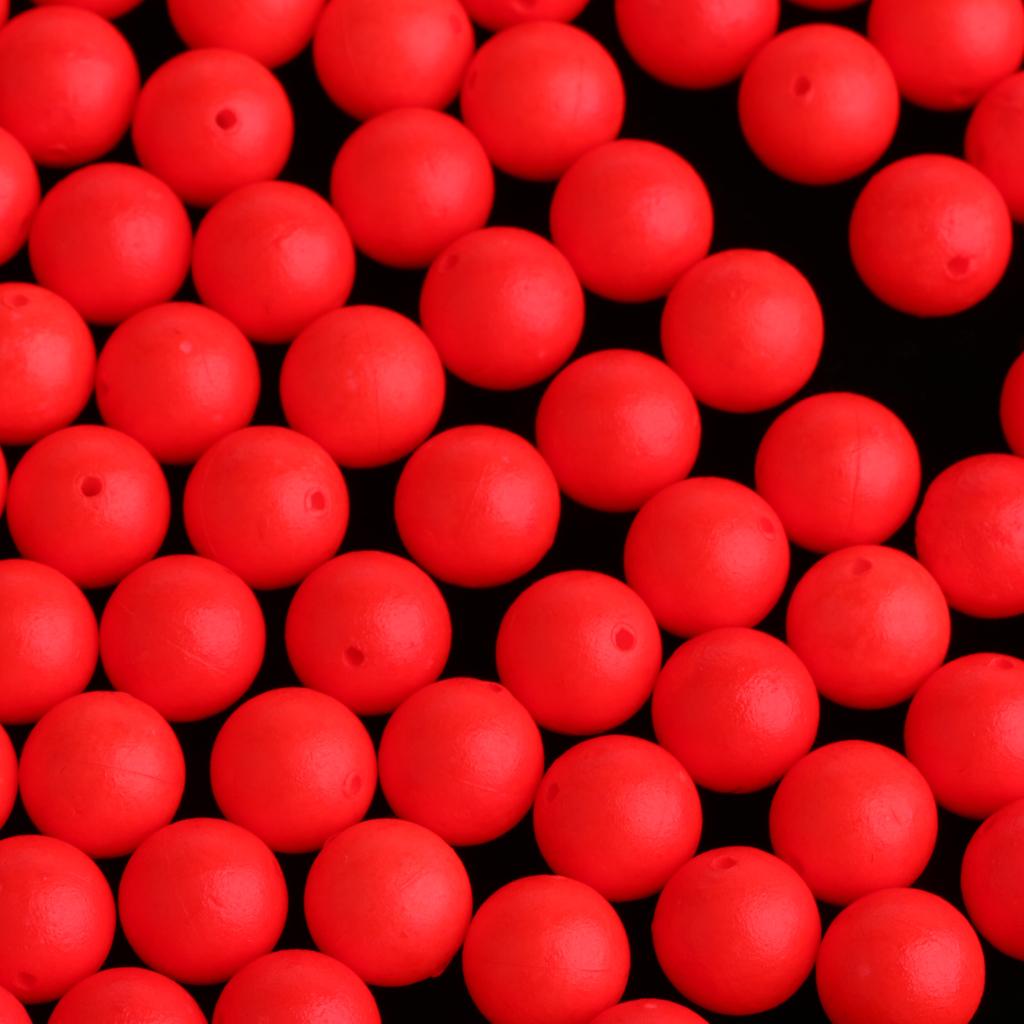 200Pcs/Set EVA Foam Fishing Strike Indicator Fishing Floats Bobbers 7mm & 8.3mm