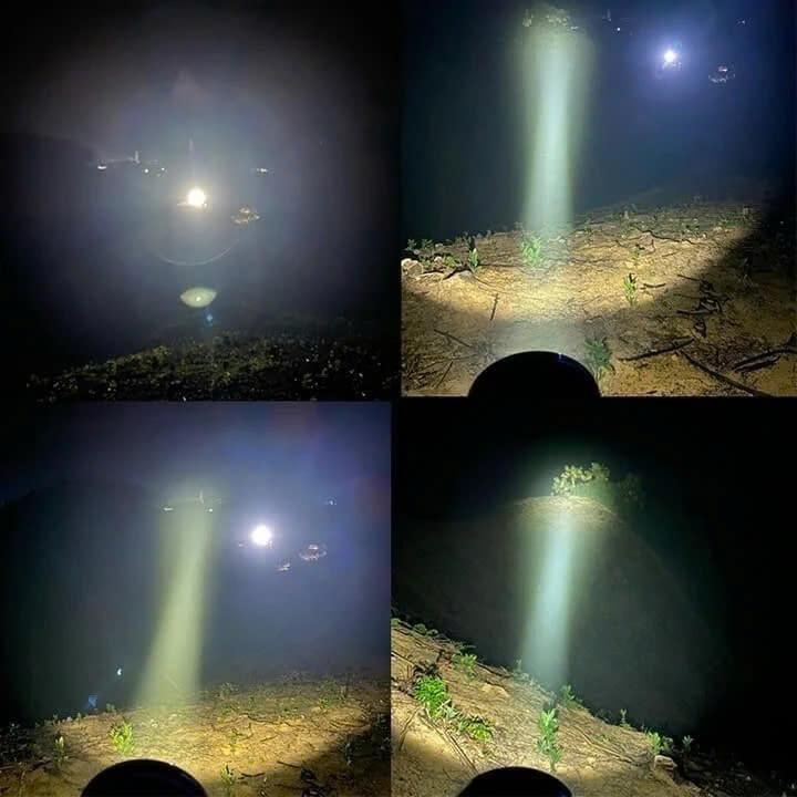 Đèn PiM Cầm Tay Loại Xịn Siêu Sáng – Chiếu Xa 500m, Có Đèn Hông, Siêu Bền, ĐÈN Trang Trí Cực Đẹp