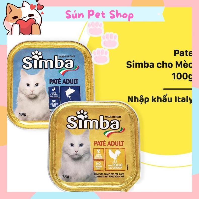 Pate Simba cho mèo 100g - Nhập khẩu Italy