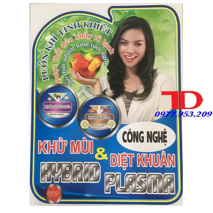 Miếng dán tủ lạnh, tem dán trang trí tủ lạnh mẫu 2