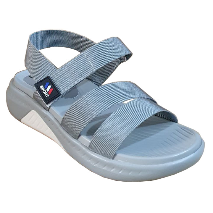 Giày Sandal Nữ Đế Bằng Cao 4.5cm Chính Hãng Trường Hải XDN165 Quai Dép Vải dù mềm Mại Đế Pu Nhẹ Nhàng Không Trơn